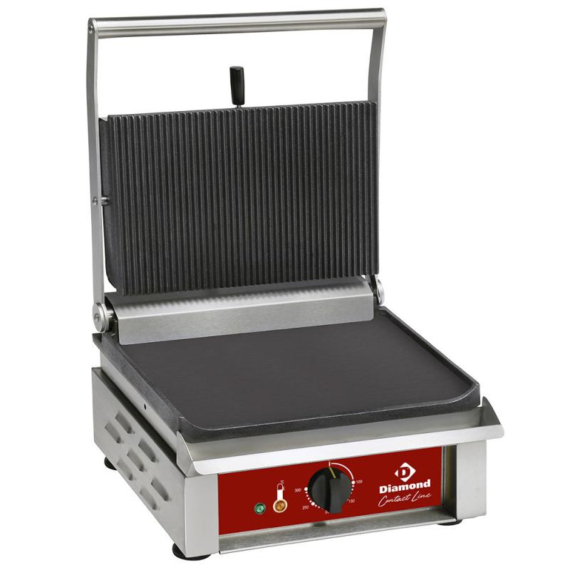 Medium Kontaktgrill, Emaljerede Plader fra Diamond