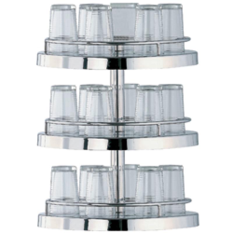 3 Plans Struktur Til Glas Og Kander, ø 400 Mm fra Diamond