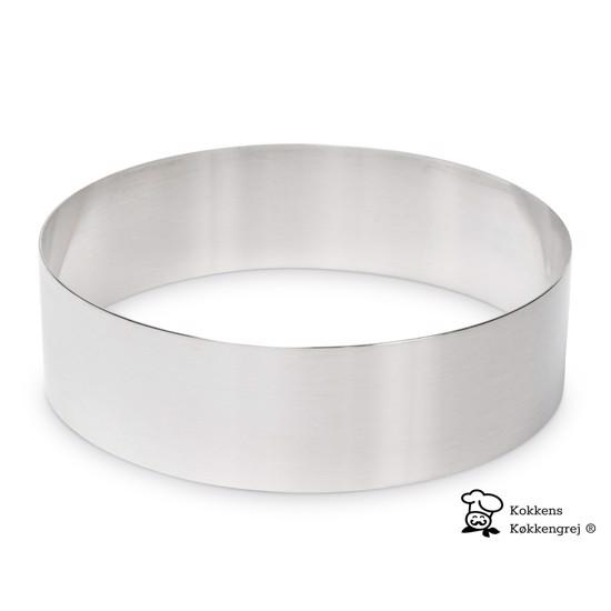 Anretterring   Kagering   Moussering, ø14 Cm. H6 Cm Fra     Billig Fragt fra Kokkens Køkkengrej