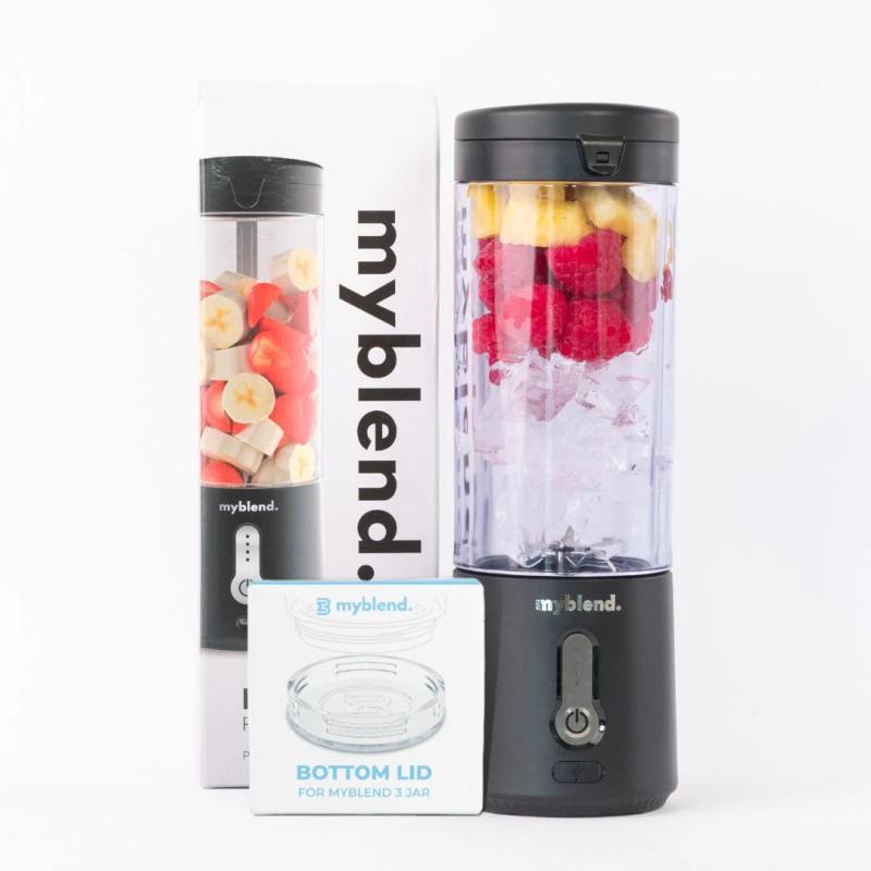 3 Bærbar Blender Sort fra Myblend