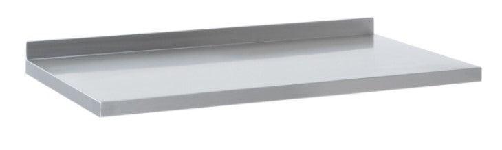 Bordplade   Rustfrit Stål   150 X 60 Cm   Med Bagkant fra M-gastroconcept