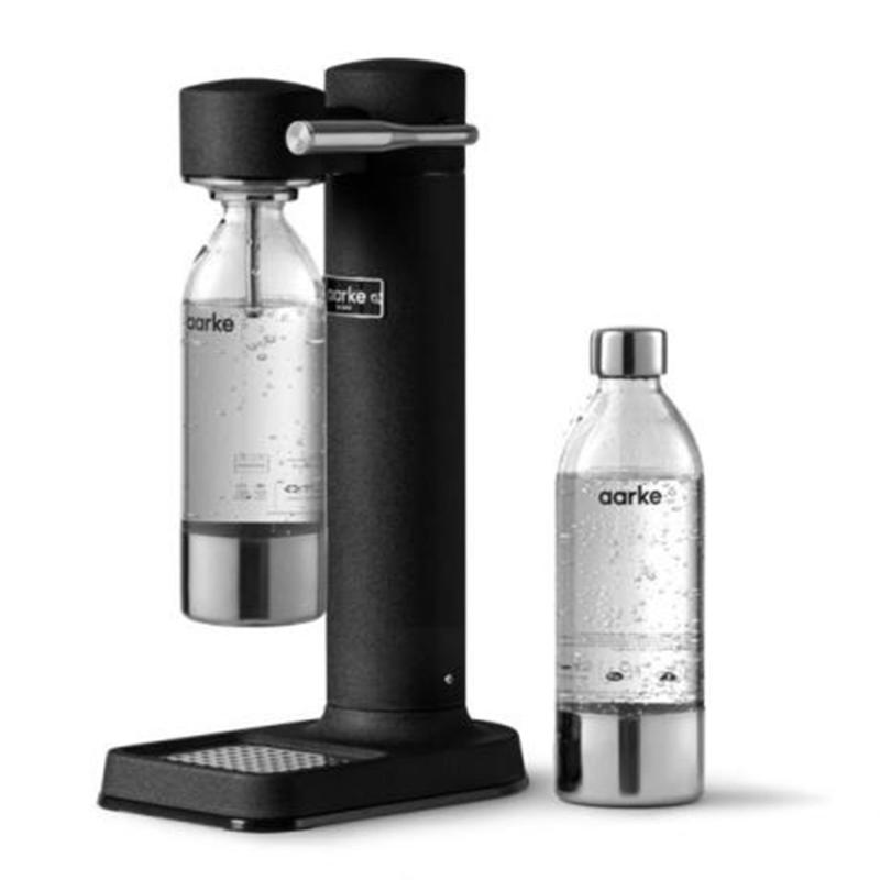 Carbonator 3 Sodavandsmaskine, Sort + Ekstra Flaske fra Aarke