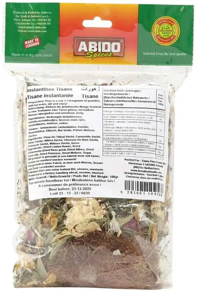 Abido Tisane Urtete 100 G