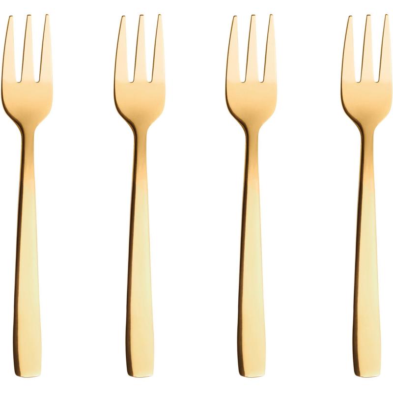 Raw Kagegafler Guld 4 Stk. fra Aida