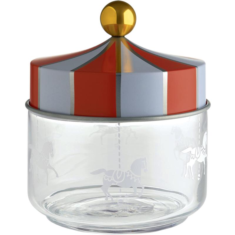 Circus Glaskrukke Med Låg, 50 Cl. fra Alessi
