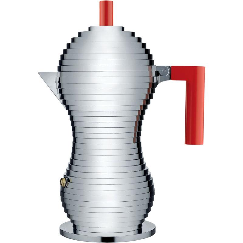 Pulcina Espressokande 30 Cl., Rød fra Alessi