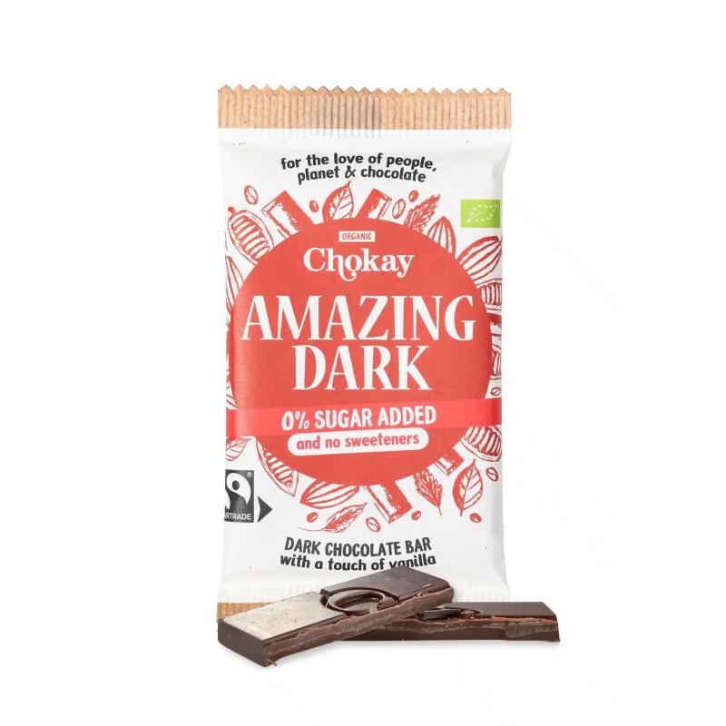 Amazing Dark 54% Chokoladebar økologisk Fair Trade