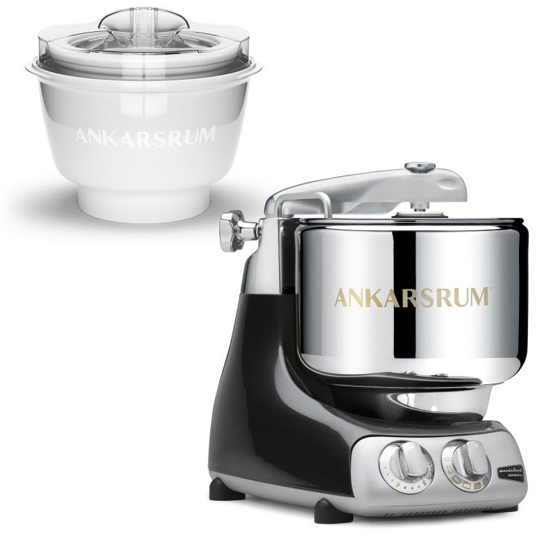 Akm 6230 Røremaskine Med Ismaskine, Black Diamond fra Ankarsrum