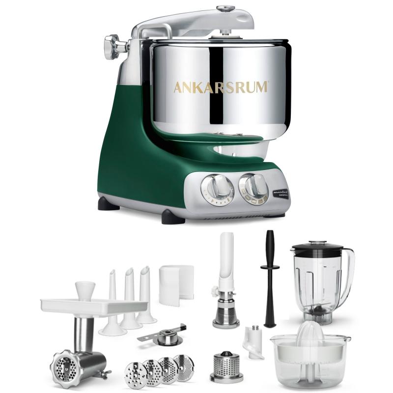 Akm 6230 Køkkenmaskine + Deluxe Pakke, Forest Green fra Ankarsrum