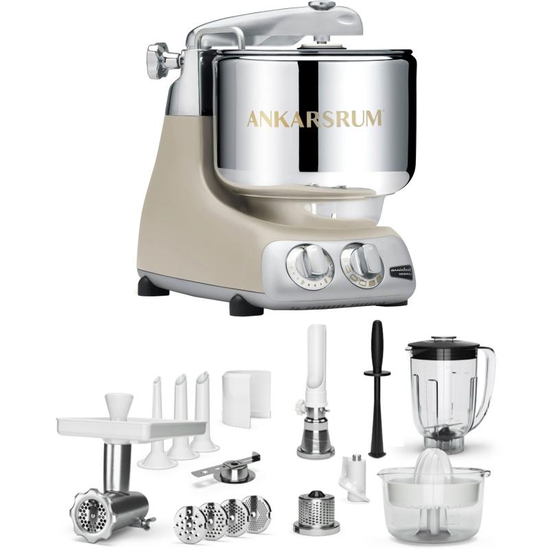 Akm 6230 Køkkenmaskine + Deluxe Pakke, Harmony Beige fra Ankarsrum