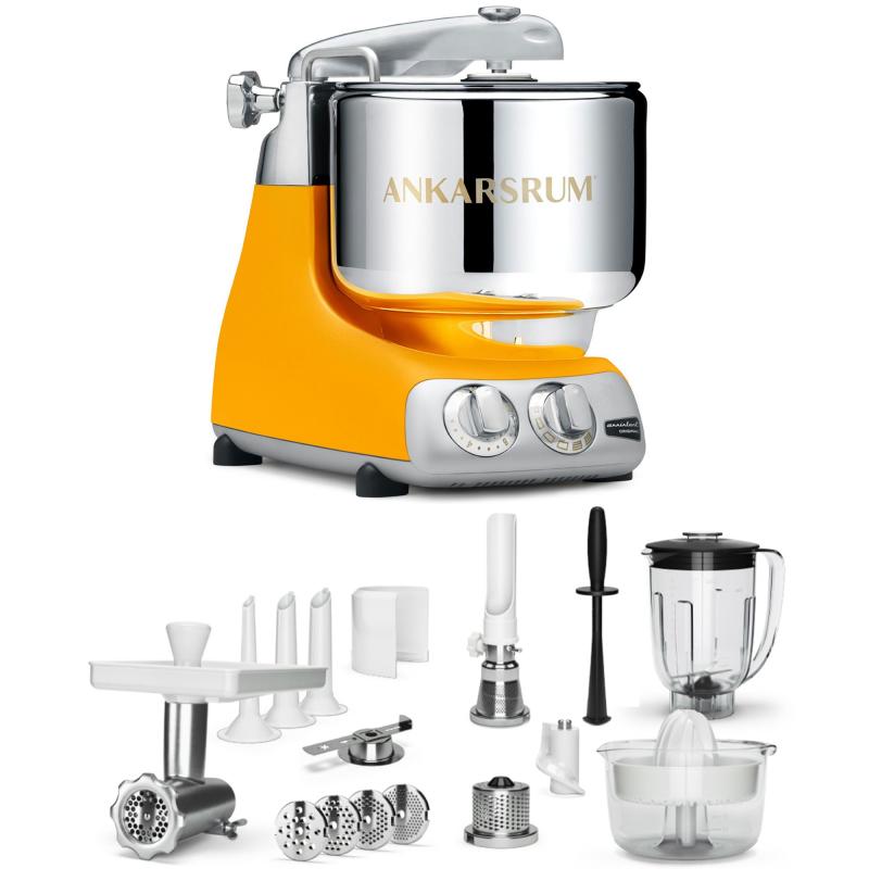 Akm 6230 Køkkenmaskine + Deluxe Pakke, Sunbeam Yellow fra Ankarsrum