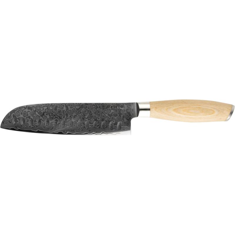 Akio Santokukniv Olivenslebet 18 Cm, Bright fra Mareld