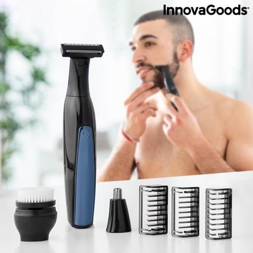 4 I 1 Multifunktionel Ergonomisk Genopladelig Barbermaskine     fra Innovagoods