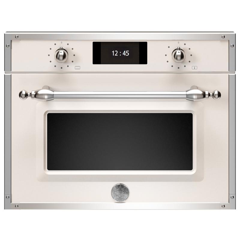 F457hermwtax Heritage Kombiovn Med Mikro, Elfenbenshvid fra Bertazzoni