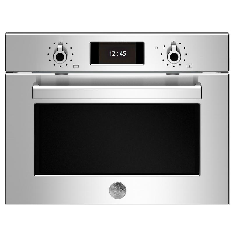 F457promwtx Pro Kombiovn Med Mikro, 45 Cm, Rustfrit Stål fra Bertazzoni