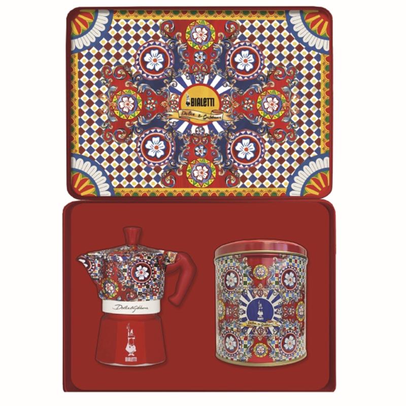 D&g Moka Express 350 Ml + Kaffe 250 G fra Bialetti