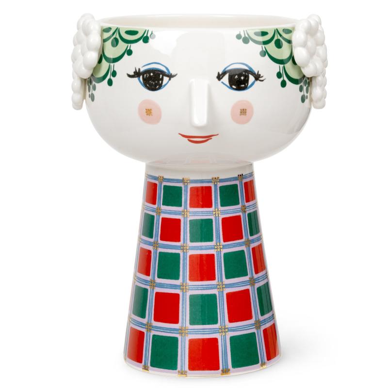 Eva Vase, Mørkegrøn fra Bjørn Wiinblad