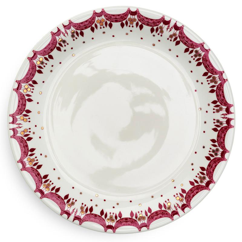 Guirlande Juletallerken 28,5 Cm. fra Bjørn Wiinblad