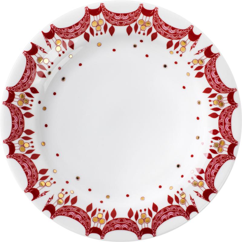 Guirlande Juletallerken 20 Cm. fra Bjørn Wiinblad