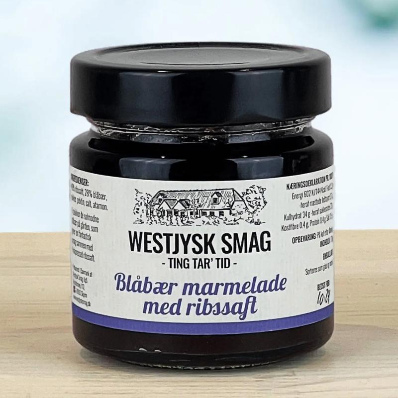 Blåbærmarmelade Med Ribssaft