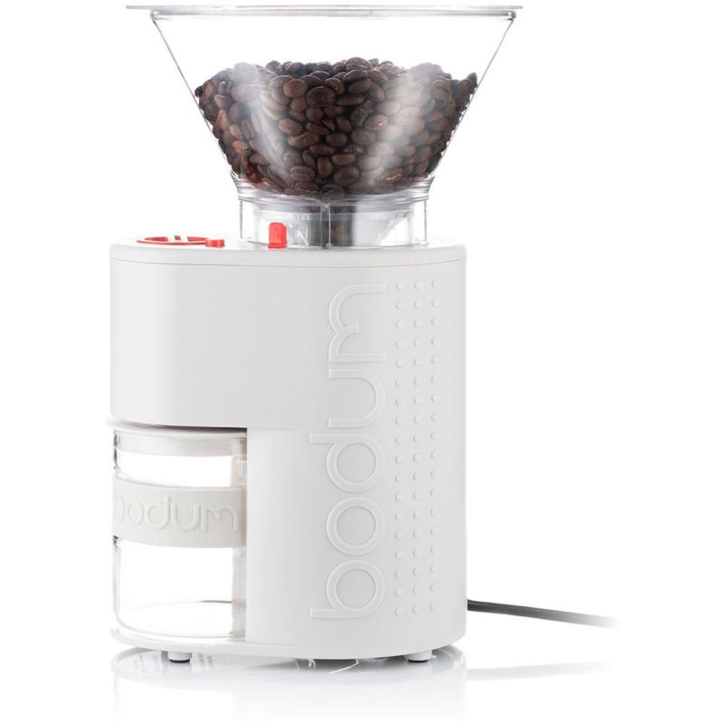 Bistro Elektrisk Kaffekværn, Hvid fra Bodum