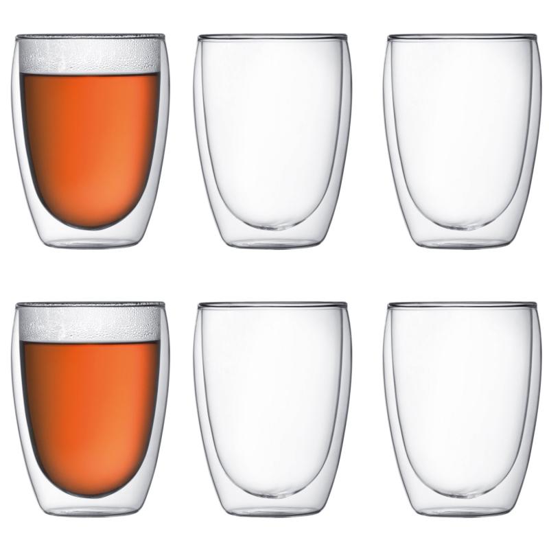 Pavina Dobbeltvægget Glas, 0,35 L, 6 Stk. fra Bodum