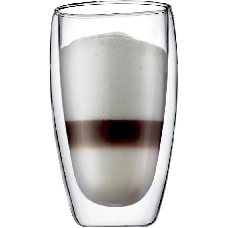 Pavina Dobbeltvægget Glas, 2 Stk.   0,45 L fra Bodum