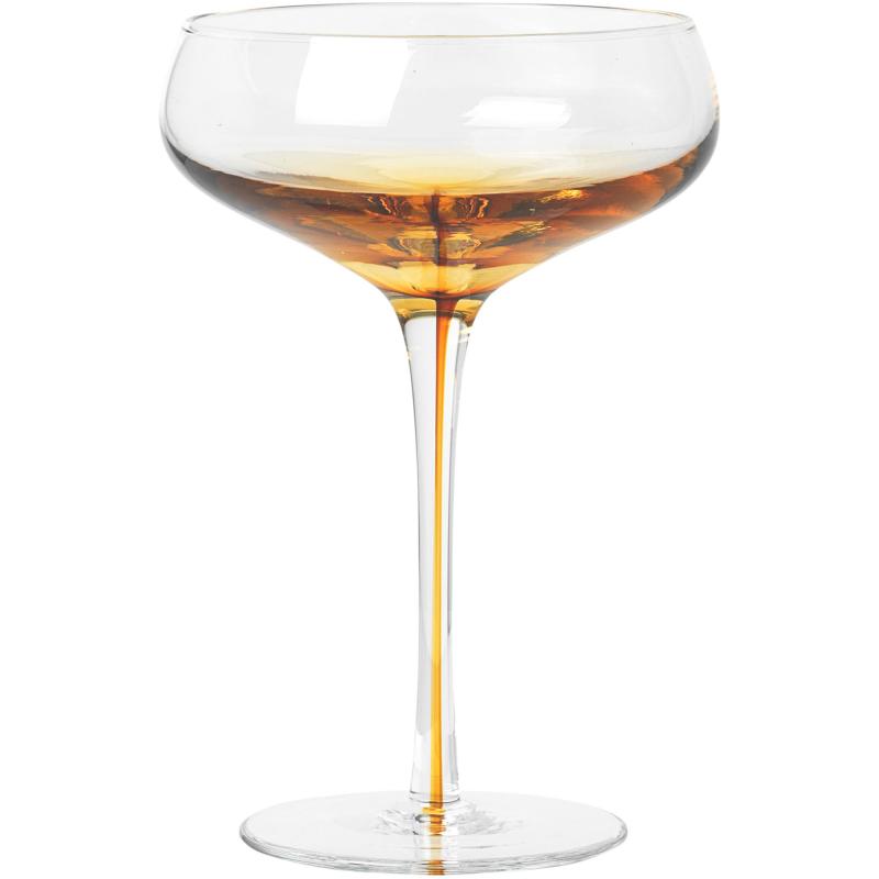 Amber Cocktailglas fra Broste Copenhagen