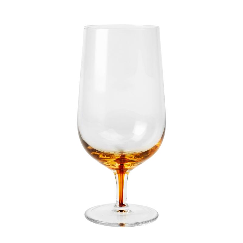 Amber ølglas 50 Cl fra Broste Copenhagen