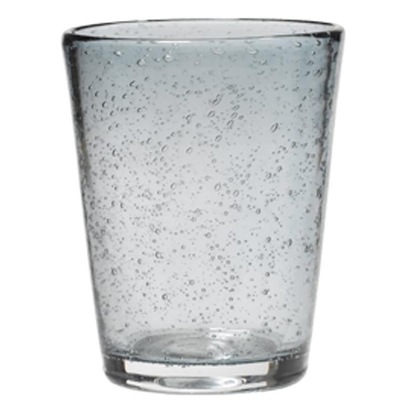 Bubble Tumblerglas 25 Cl, Grå fra Broste Copenhagen