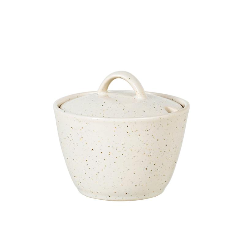 Nordic Vanilla Sukkerskål Med Låg fra Broste Copenhagen