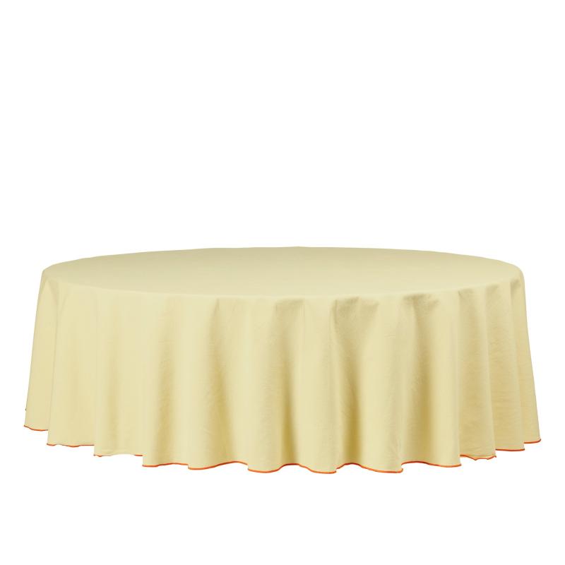 Wilhelmina Dug 200 Cm, Gul fra Broste Copenhagen