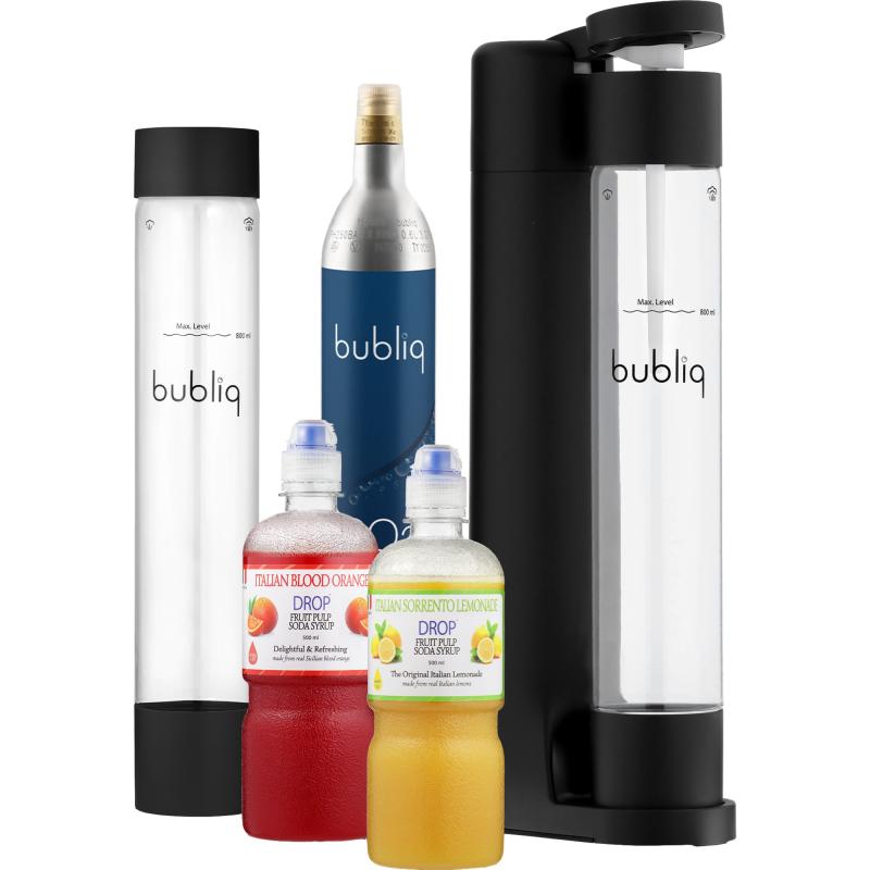 Sodavandsmaskine Value Pack, 800 Ml, Matsort fra Bubliq