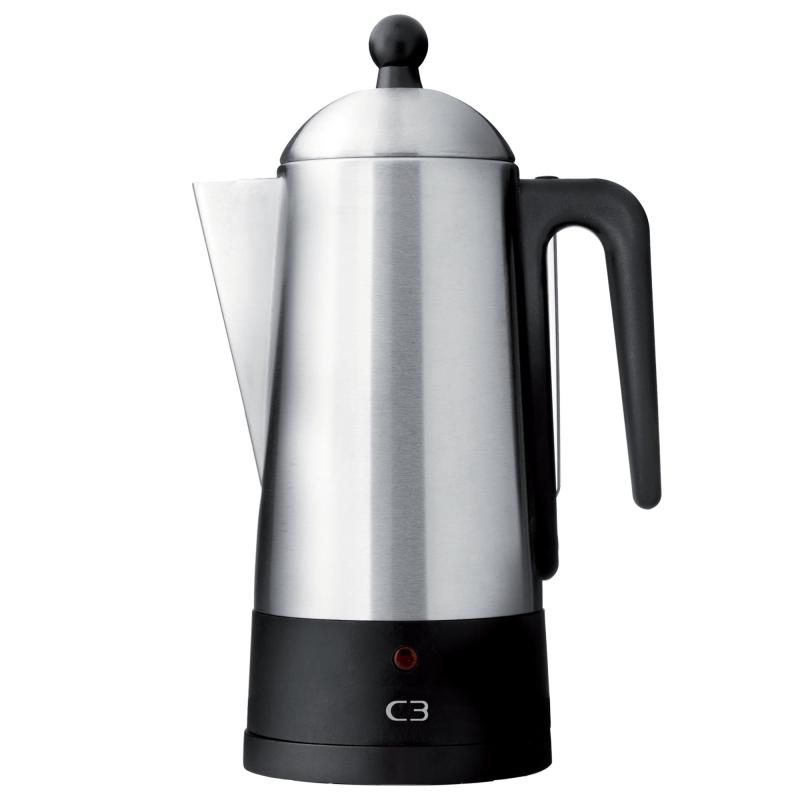 Design Perkolator 6 Kopper, Rustfrit Stål fra C3