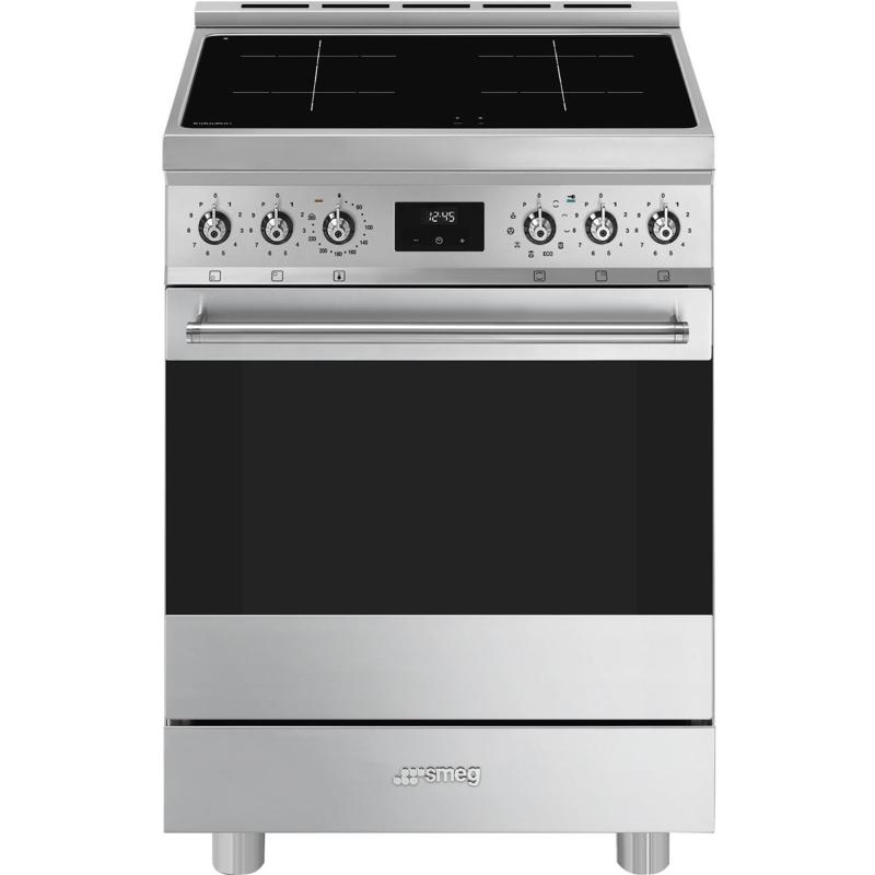 C6ipxm2 Komfur Induktion 60 Cm, Rustfrit Stål fra Smeg