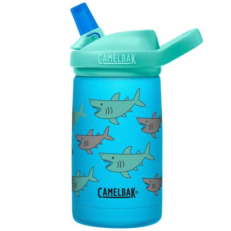 Eddy+ Kids Sst Drikkeflaske 0,35 Liter, School Of Sharks fra Camelbak