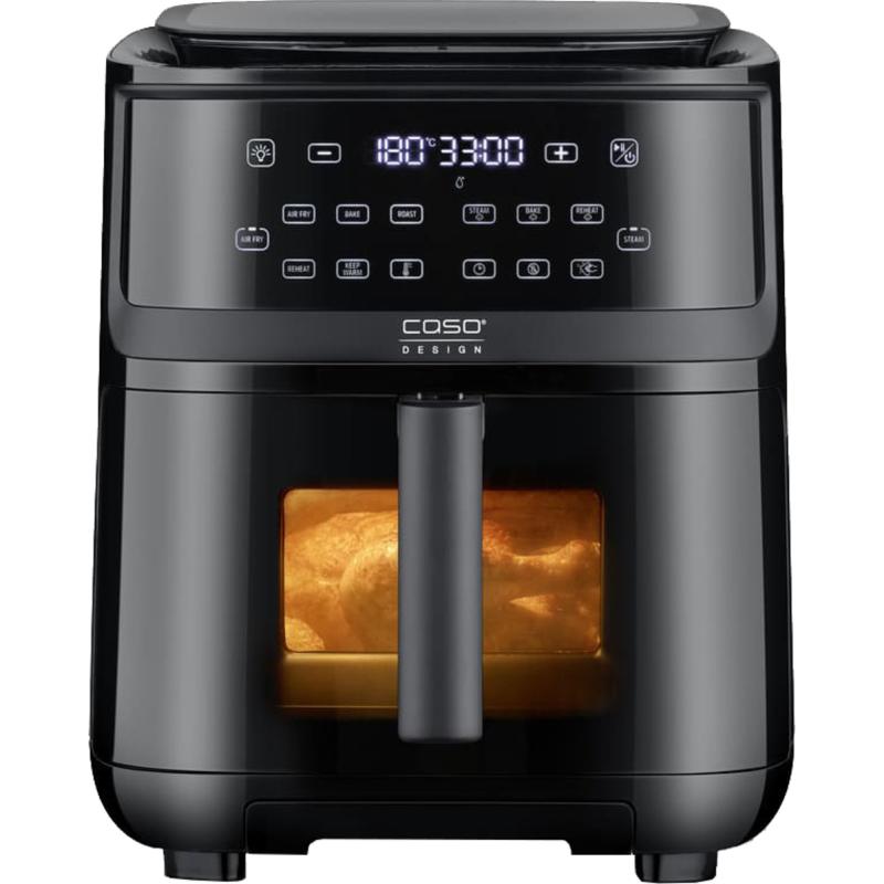 700 Steam & Airfryer 7 Liter, Svart fra Caso