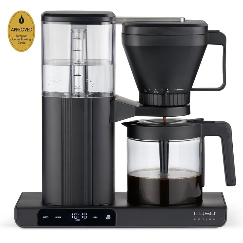 Aroma Sense Kaffemaskine 1,25 Liter, Sort fra Caso