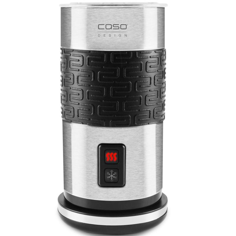 Fomini Crema Inox Mælkeskummer, Stål Sort fra Caso