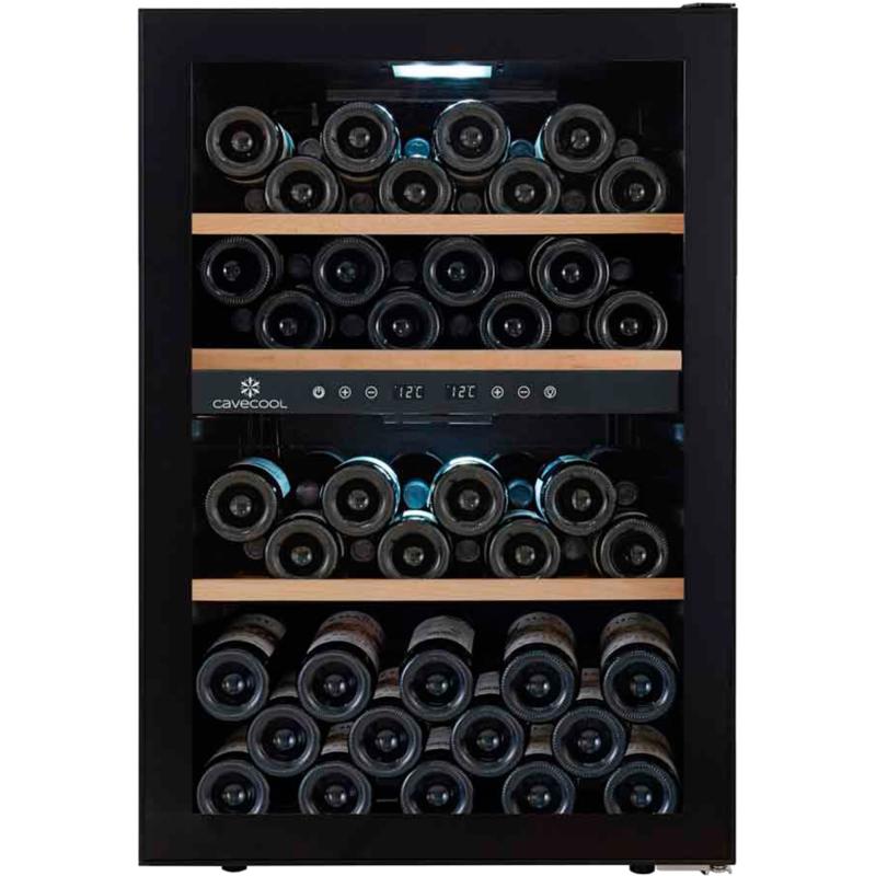 Chill Topaz Vinkøleskab 62 Flasker, 2 Zoner fra Cavecool
