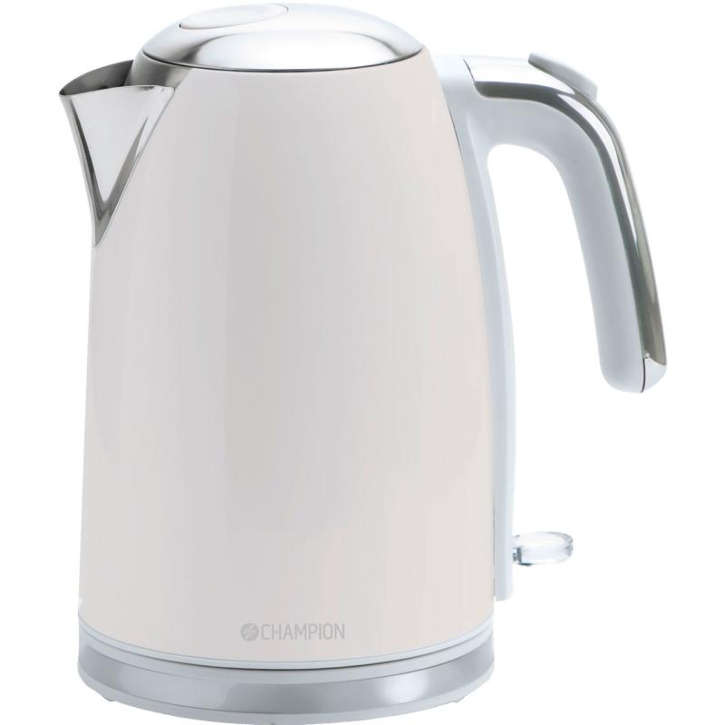 Elkedel, 1,7 Liter, Creme White Series fra Champion