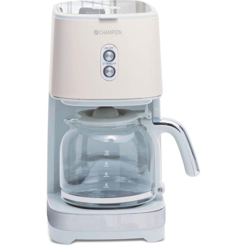 Kaffemaskine, Creme White Series fra Champion