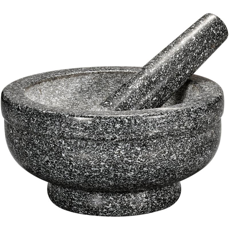 Giant Green Granite Morter M Støder 21 Cm fra Cilio