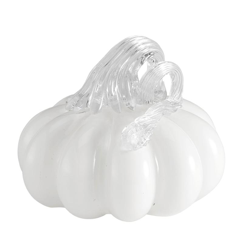 Græskar 8 Cm, Hvid fra Cooee Design