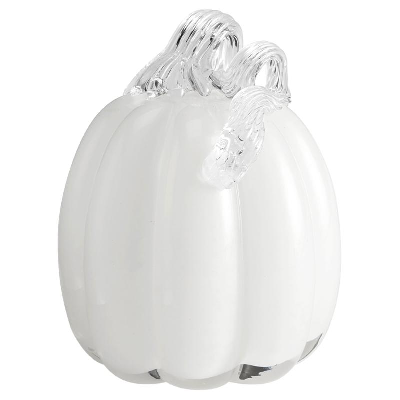 Græskar 14 Cm, Hvid fra Cooee Design