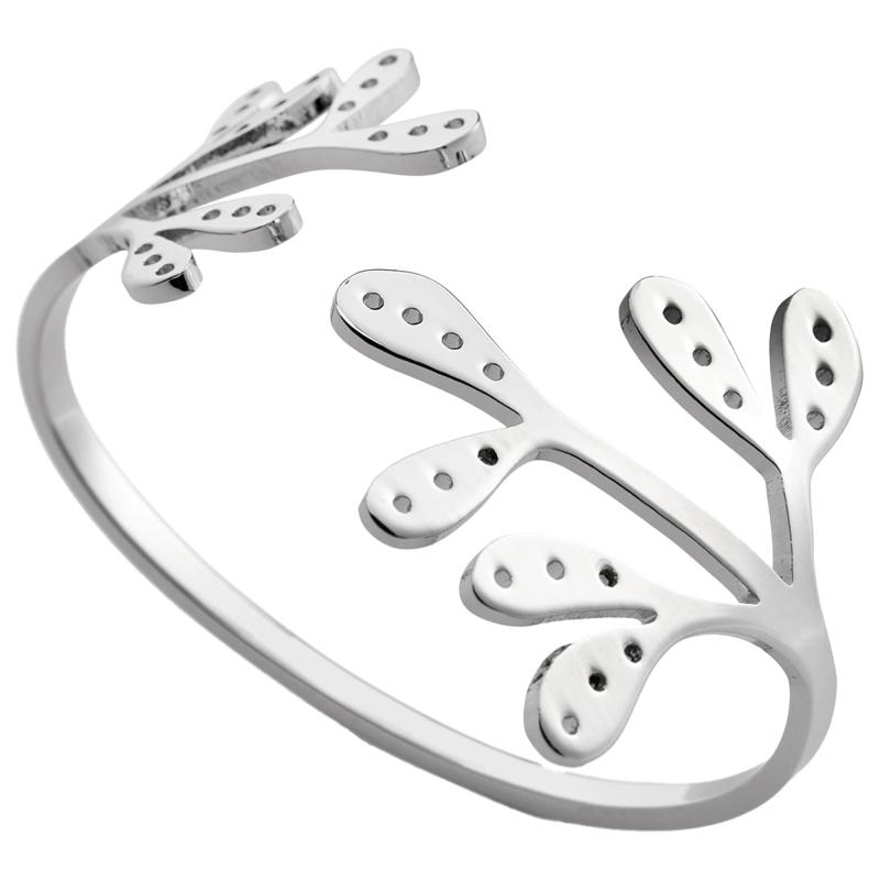 Mistletoe Servietring, Stål, 2 Stk. fra Cooee Design
