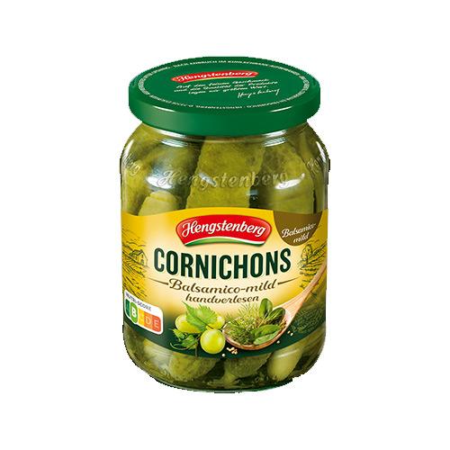 Cornichoner Med Balsamico