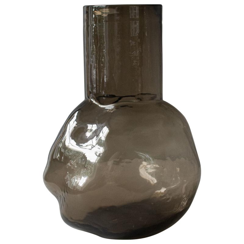 Bunch Large Vase, 10,5x30 Cm, Brun fra Dbkd