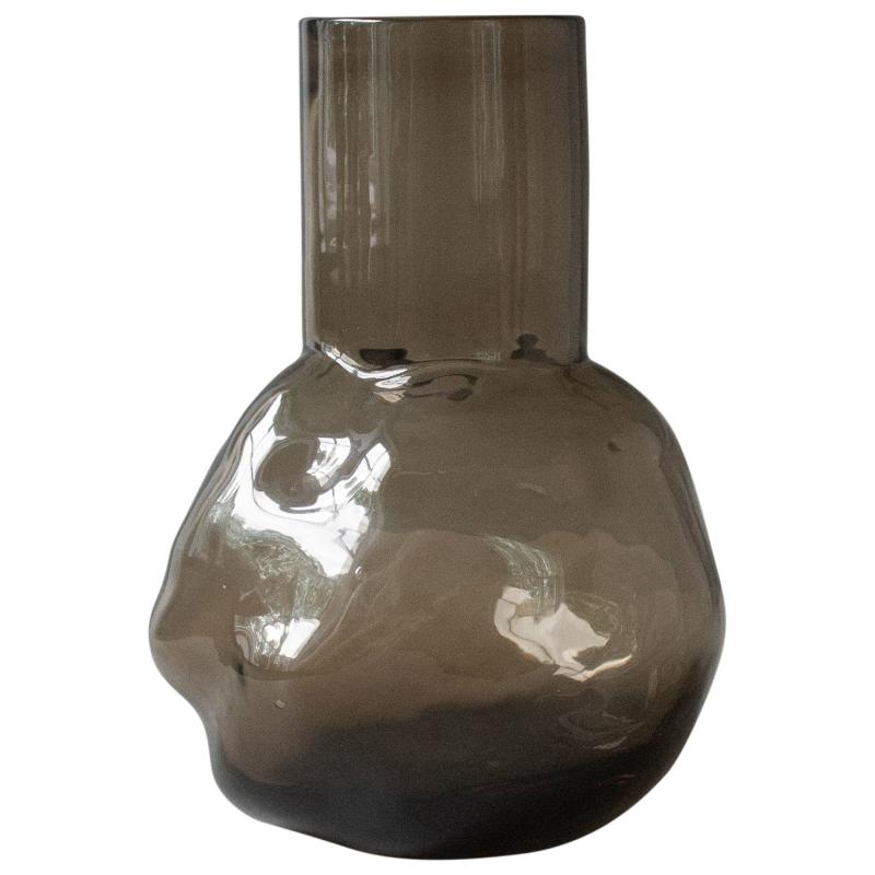 Bunch Small Vase, 7x20 Cm, Brun fra Dbkd