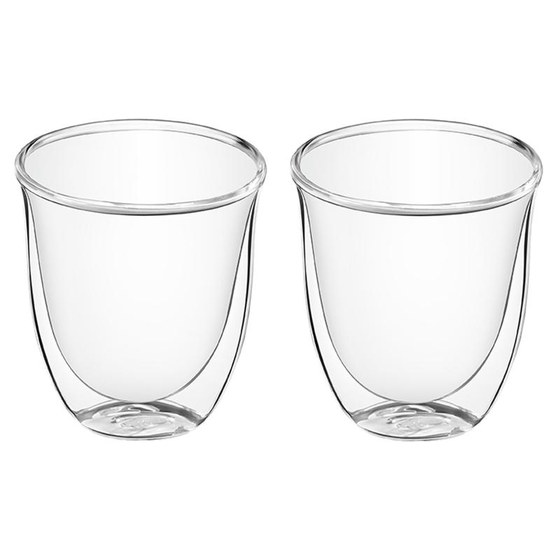 Cappuccinoglas 2 Pack, 270 Ml fra Delonghi